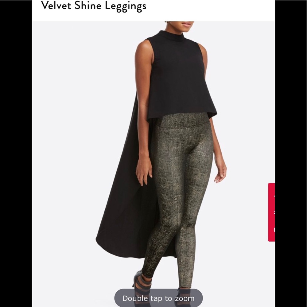 Spanx Velvet Shine Leggings